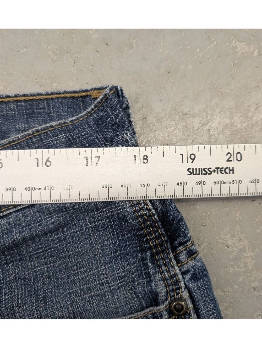 Vintage Y2K US Polo Assn Embroidered Carpenter Blue Jeans - Picture 7 of 9